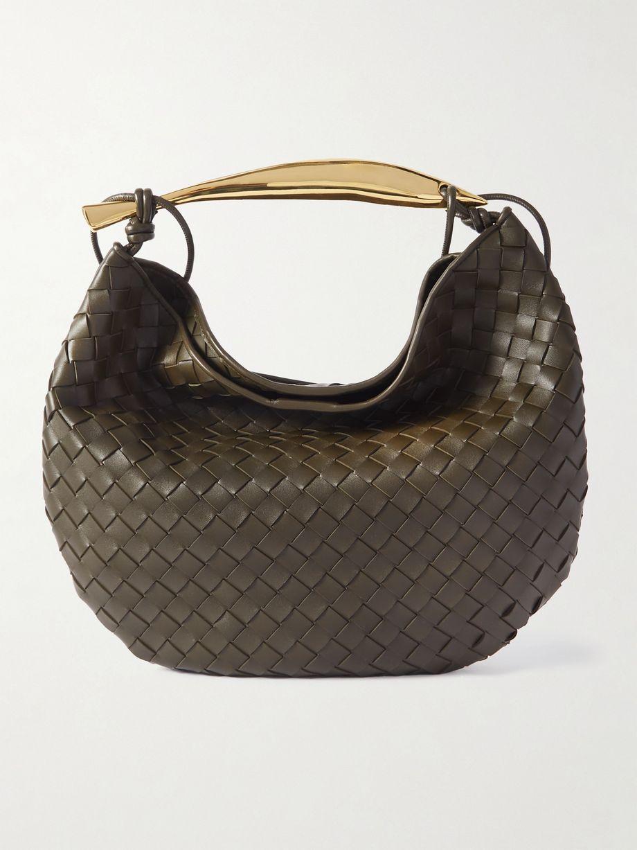 Sardine medium Intrecciato leather shoulder bag by BOTTEGA VENETA