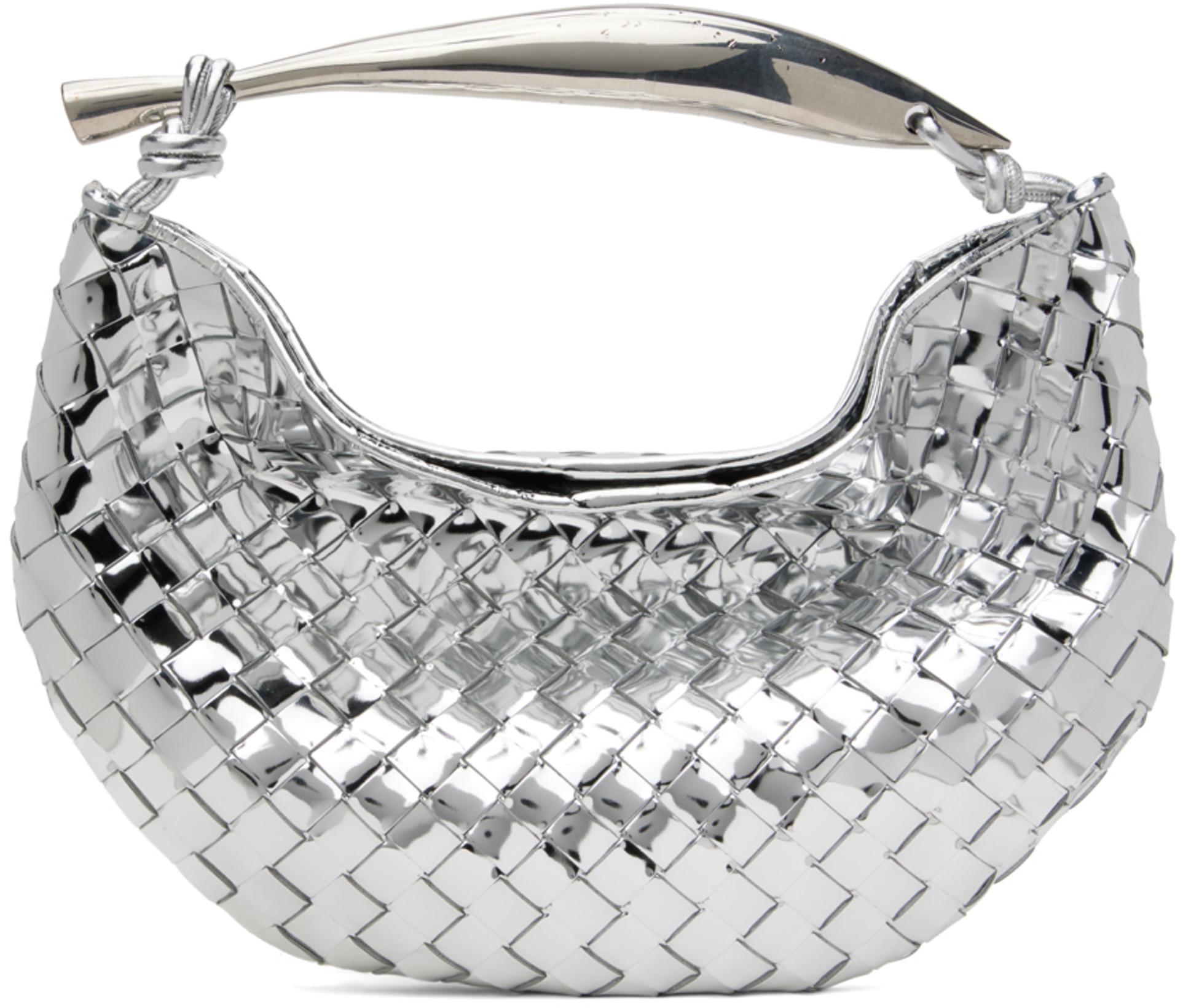 Silver Sardine Bag by BOTTEGA VENETA
