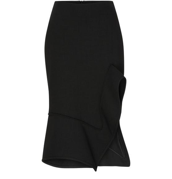 Slit skirt by BOTTEGA VENETA