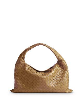 Small Hop Intrecciato Leather Shoulder Bag by BOTTEGA VENETA