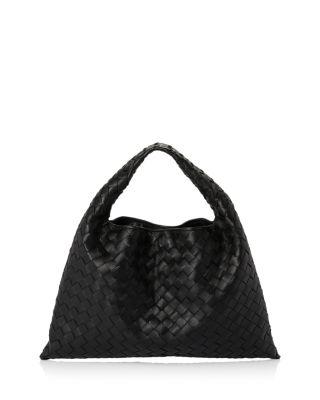 Small Hop Intrecciato Leather Shoulder Bag by BOTTEGA VENETA