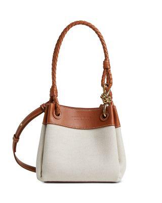 Small Parachute Canvas Shoulder Bag by BOTTEGA VENETA