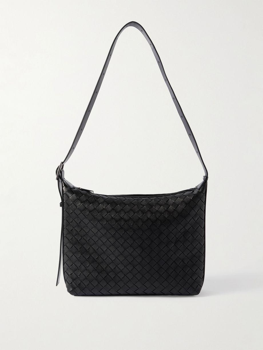 Small Traveler Intrecciato Full-Grain Leather Messenger Bag by BOTTEGA VENETA Small Traveler Intrecciato Full-Grain Leather Messenger Bag by BOTTEGA VENETA