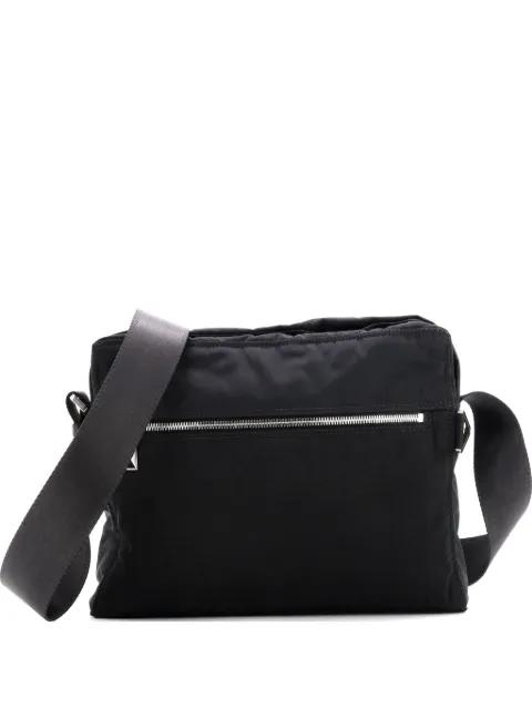 Snap Button Messenger Bag Nylon crossbody bag by BOTTEGA VENETA 