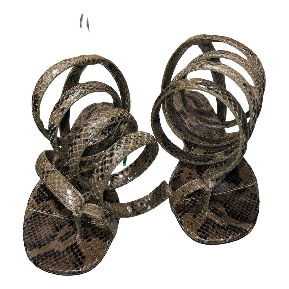 Bottega veneta bv spiral sandals hot sale