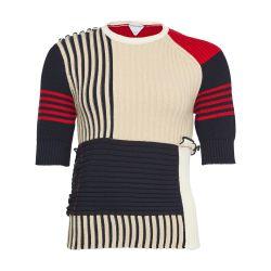 Striped wool top by BOTTEGA VENETA
