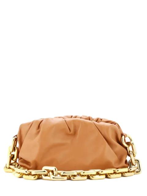 The Chain Pouch Leather Teen shoulder bag by BOTTEGA VENETA 