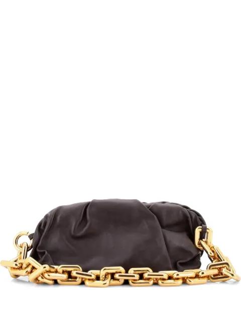 The Chain Pouch Leather Teen shoulder bag by BOTTEGA VENETA 