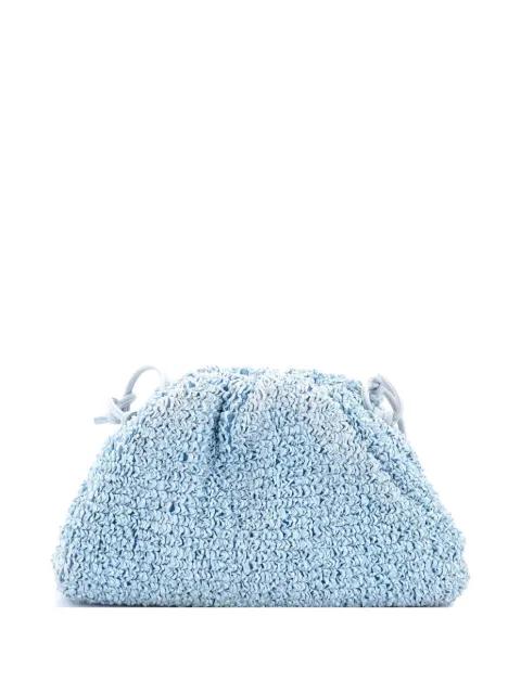 The Pouch Curly Raffia Mini crossbody bag by BOTTEGA VENETA 