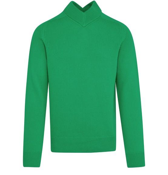 V-neck wool-blend sweater by BOTTEGA VENETA
