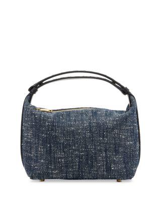 Wallace Denim Boucl&eacute; Shoulder Bag by BOTTEGA VENETA
