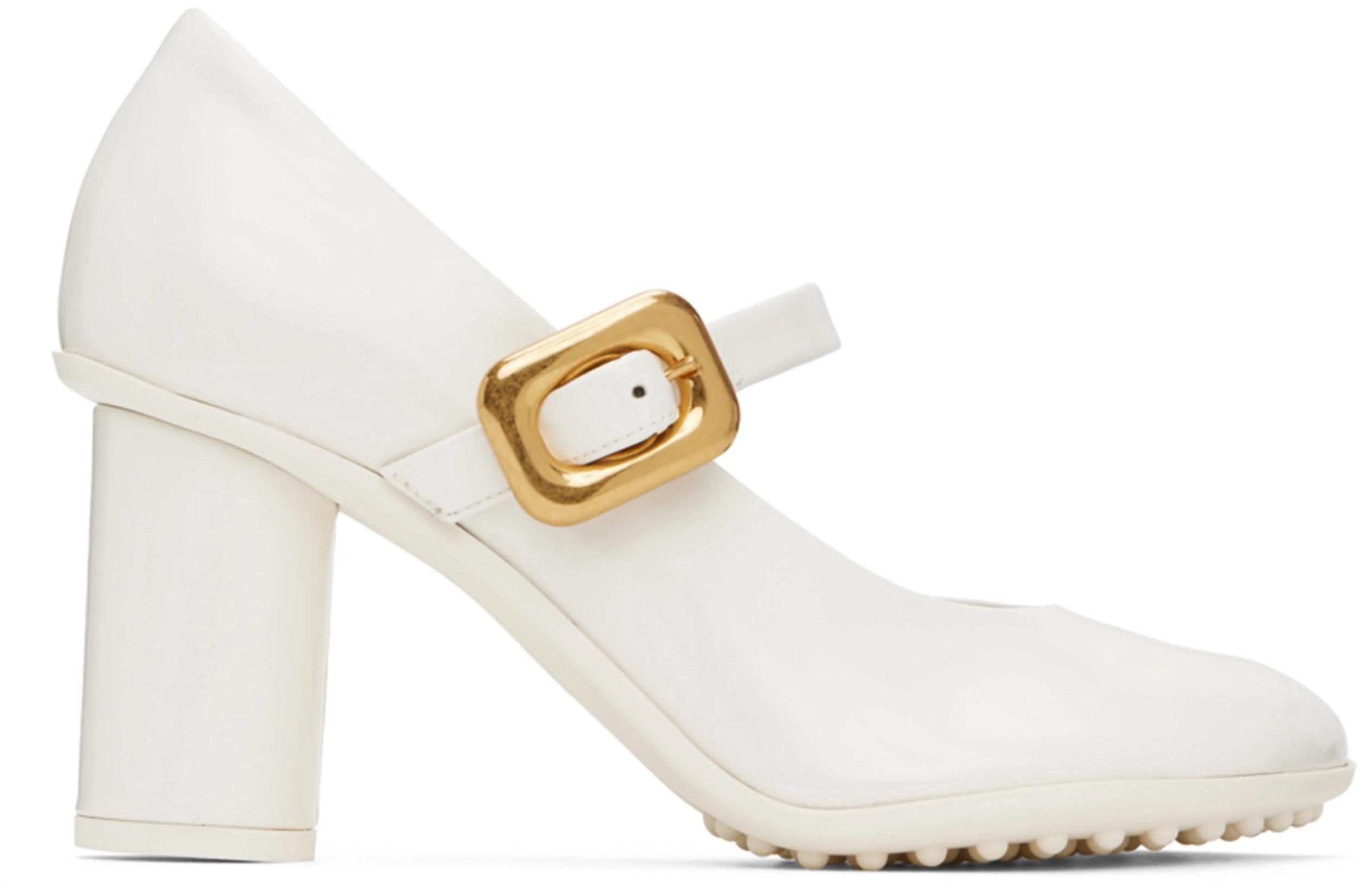 White Atomic Pumps by BOTTEGA VENETA