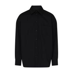 Wool broadcloth shirt by BOTTEGA VENETA