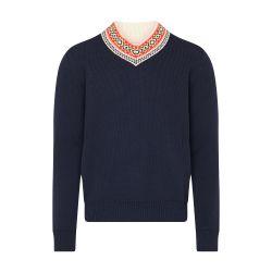 Woollen jacquard sweater by BOTTEGA VENETA