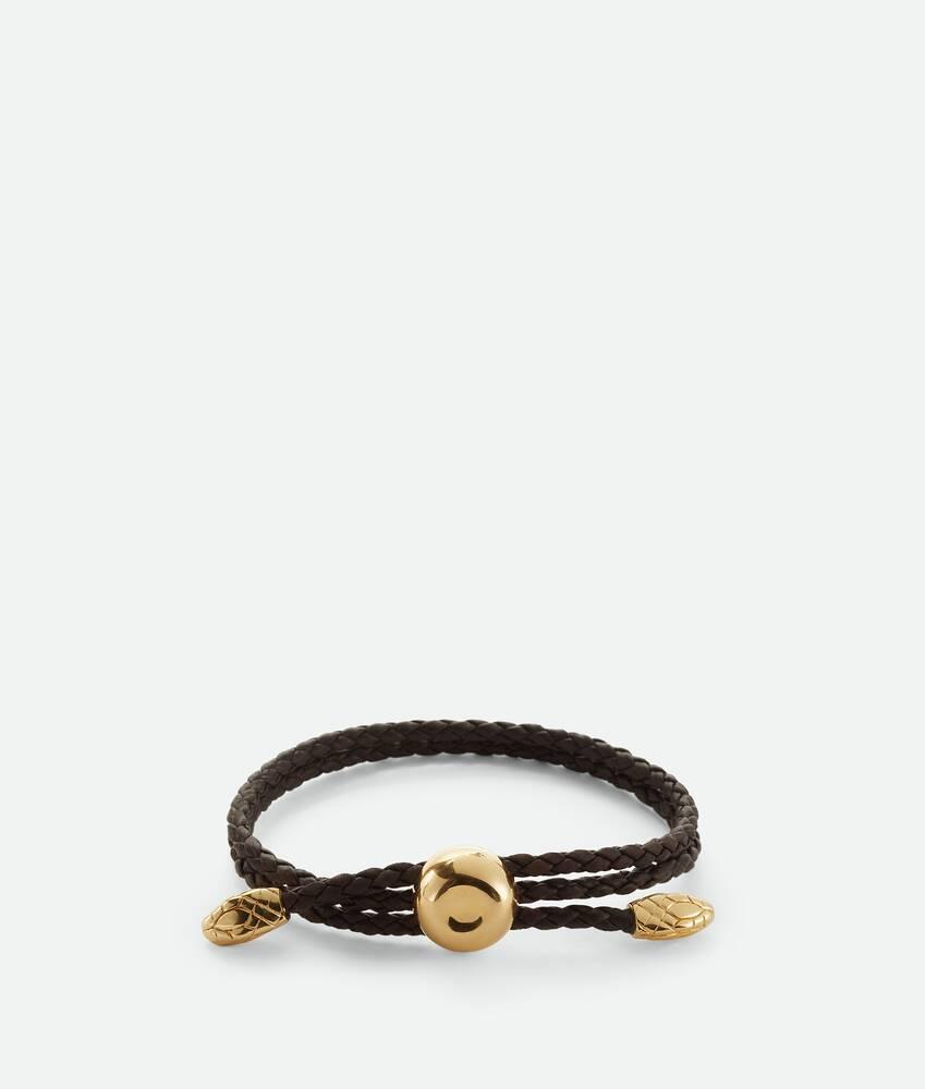 adam leather bracelet by BOTTEGA VENETA