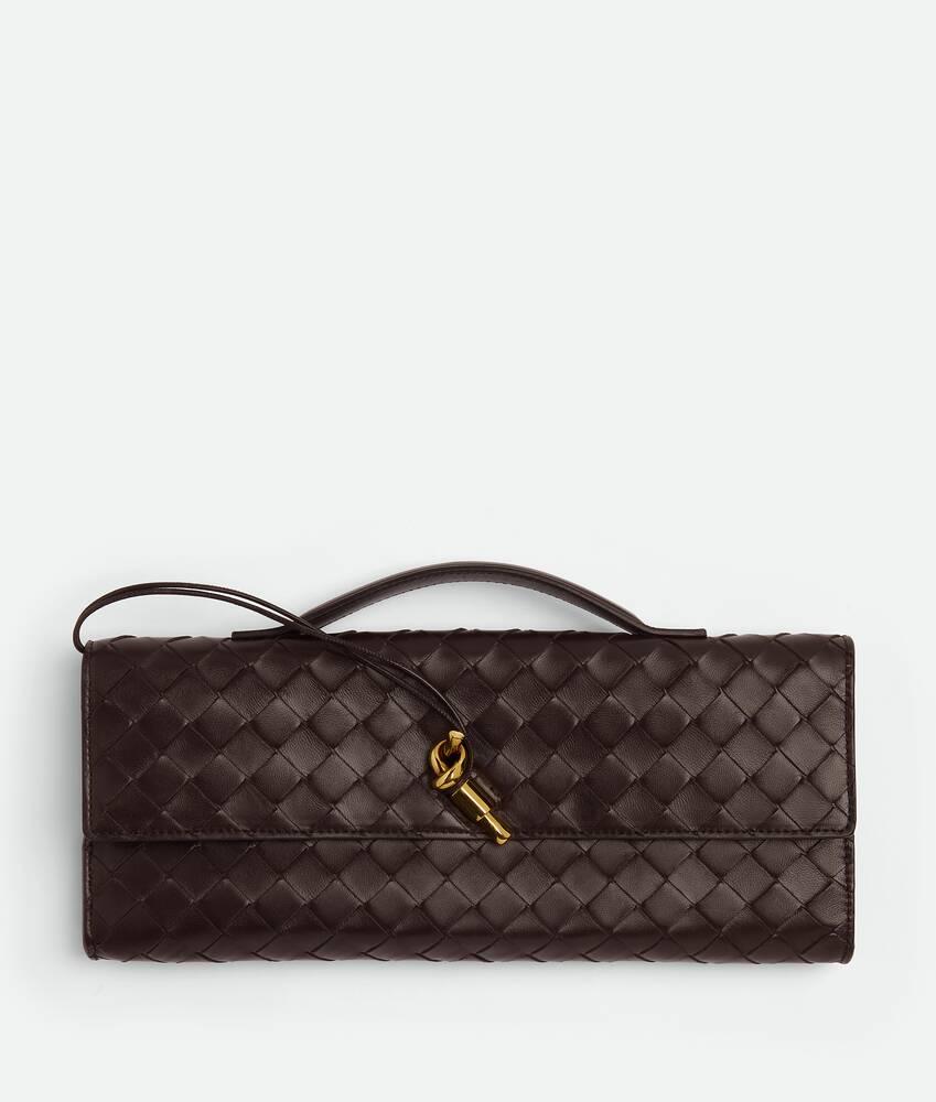 andiamo clutch with handle by BOTTEGA VENETA