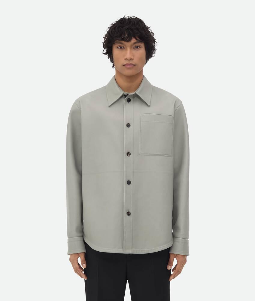 bonded leather shirt by BOTTEGA VENETA