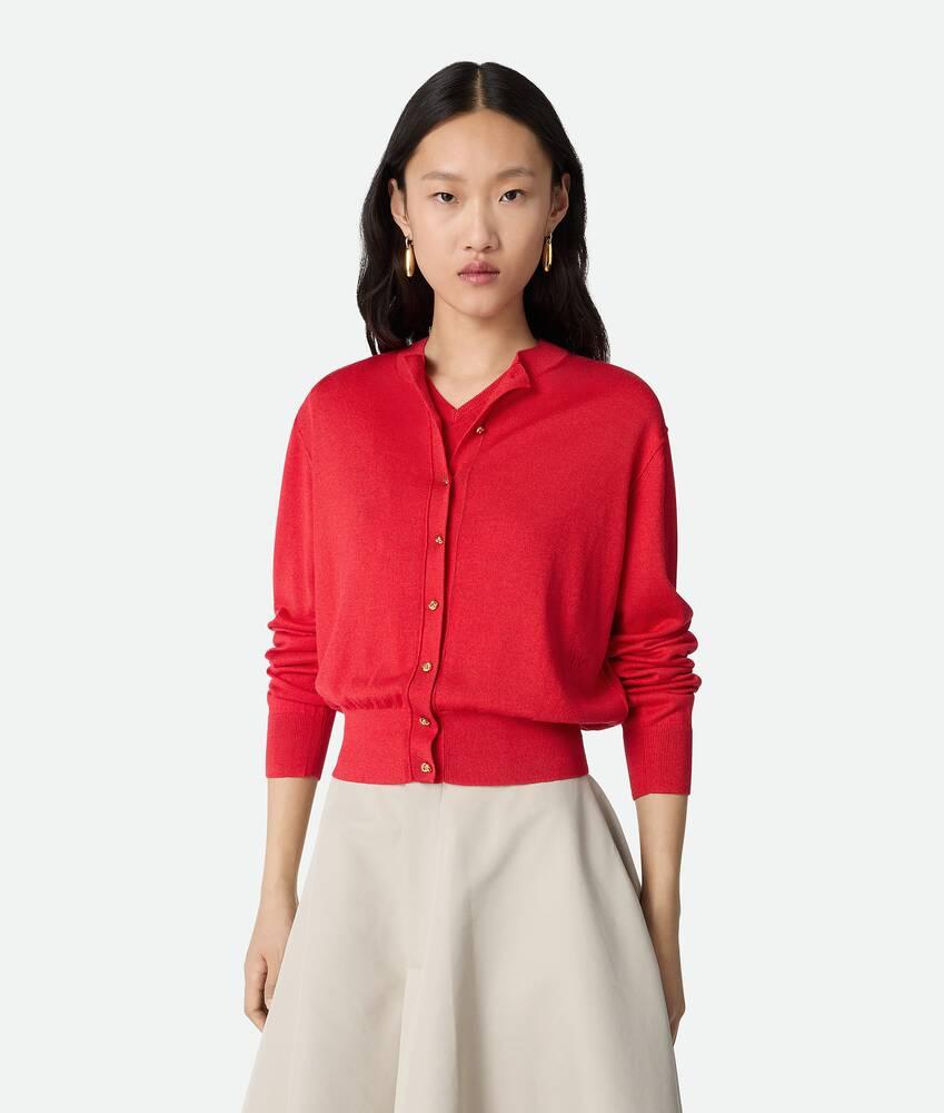 cotton and viscose twinset by BOTTEGA VENETA