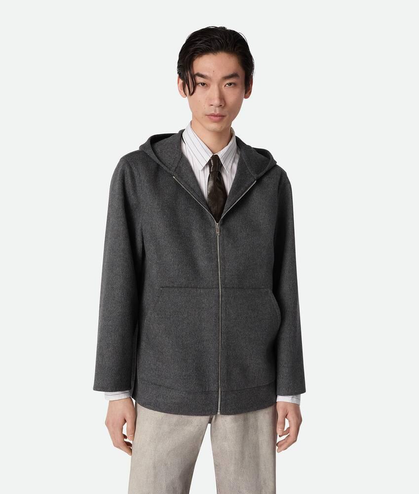 double face wool hoodie by BOTTEGA VENETA