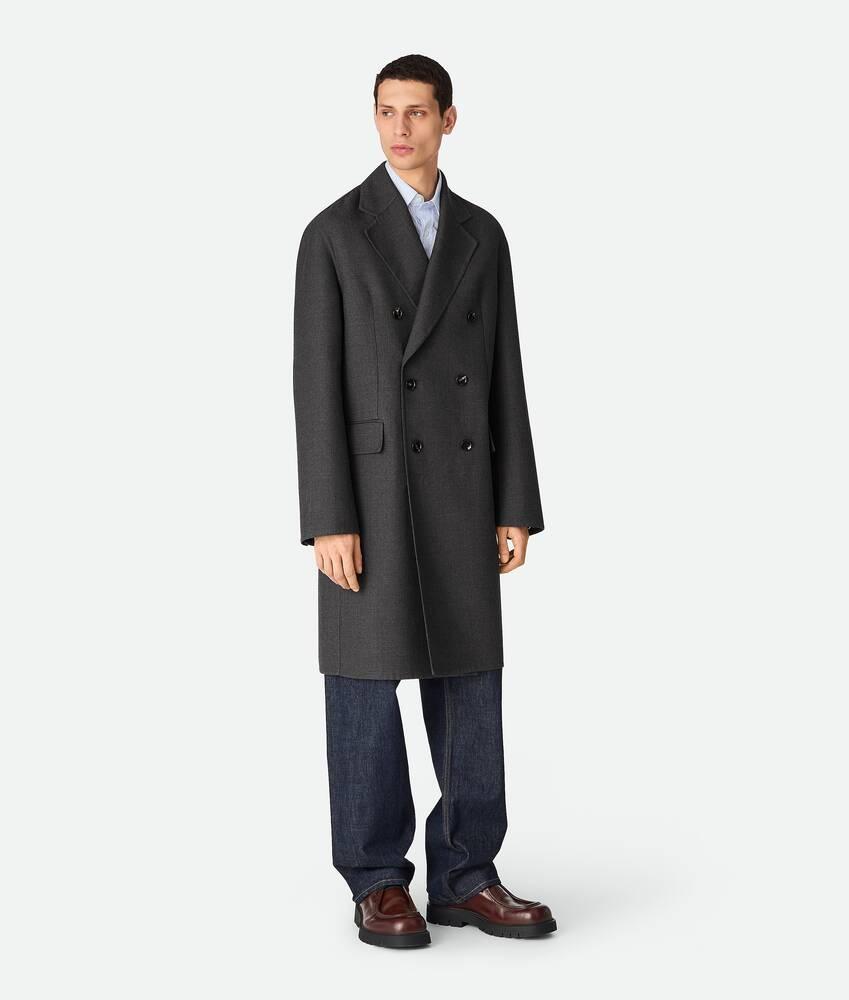 double wool coat by BOTTEGA VENETA