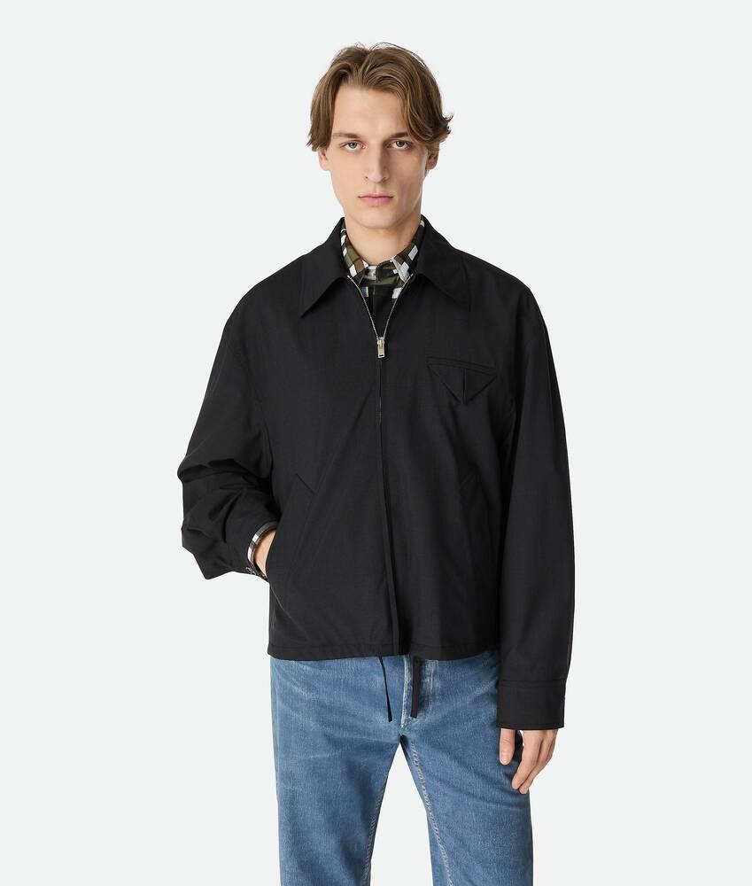 fine wool kimono blouson by BOTTEGA VENETA