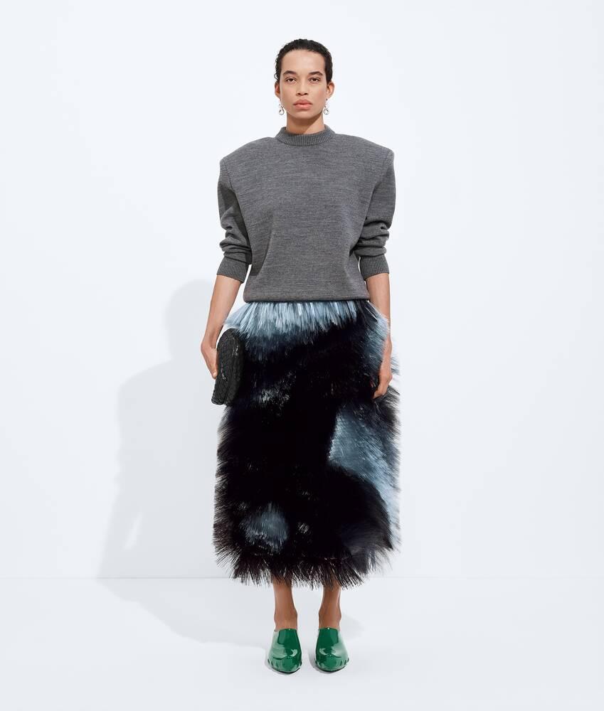 fringed embroidery skirt
                            
                            
                                fringed embroidery skirt by BOTTEGA VENETA