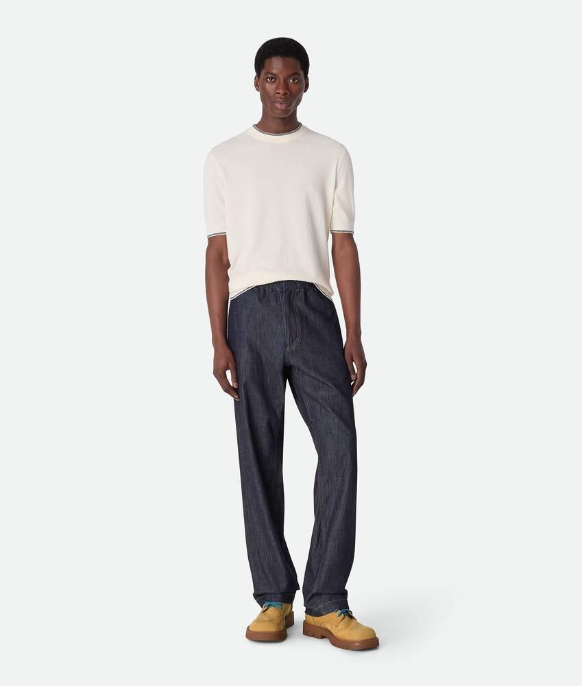 indigo straight jeans by BOTTEGA VENETA