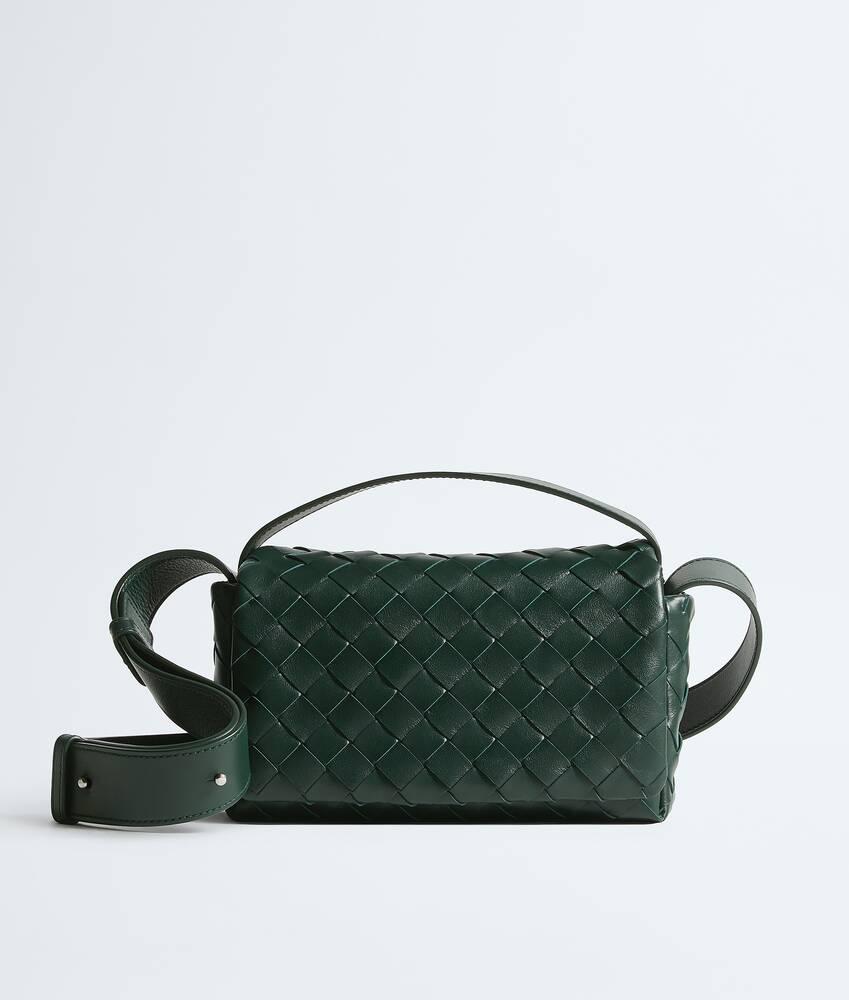 intrecciato mini bag with flap
                            
                            
                                intrecciato mini bag with flap by BOTTEGA VENETA