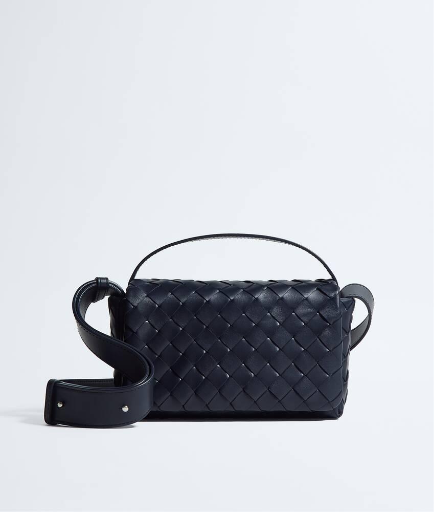 intrecciato mini bag with flap
                            
                            
                                intrecciato mini bag with flap by BOTTEGA VENETA