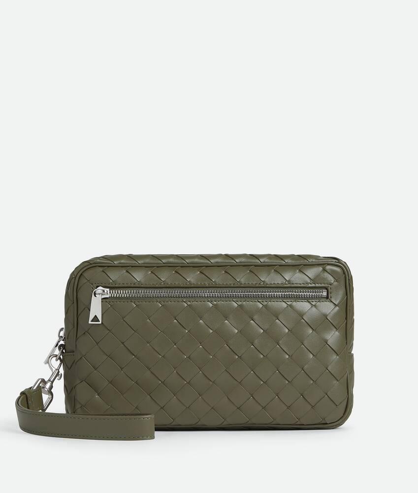 intrecciato pouch with wristlet
                            
                            
                                intrecciato pouch with wristlet by BOTTEGA VENETA