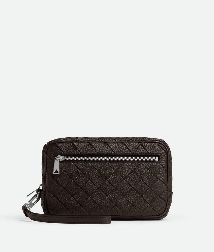 intrecciato small pouch with wristlet
                            
                            
                                intrecciato small pouch with wristlet by BOTTEGA VENETA