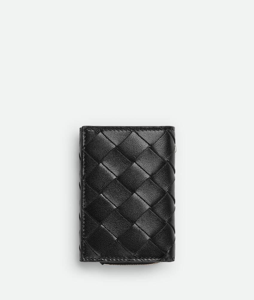 intrecciato tiny tri-fold wallet by BOTTEGA VENETA