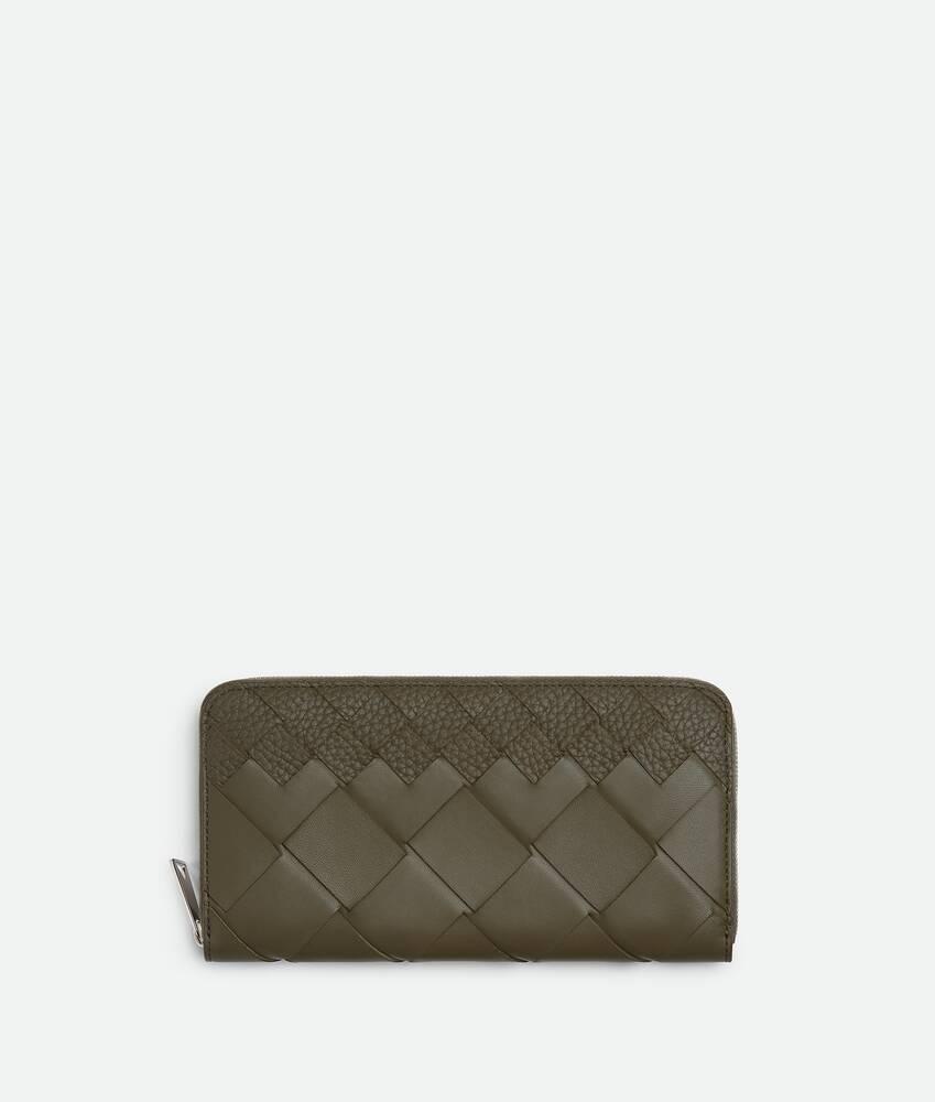 intrecciato zip around wallet by BOTTEGA VENETA