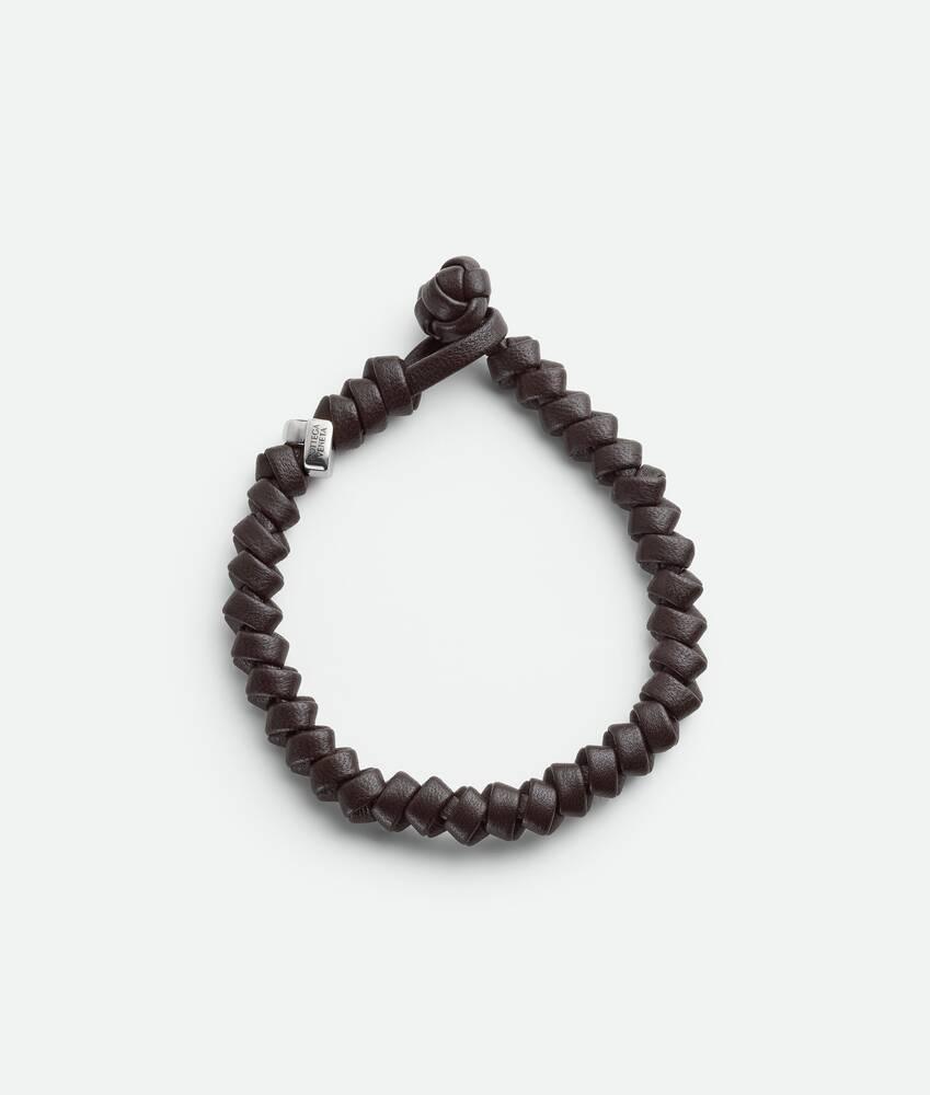 knot leather bracelet by BOTTEGA VENETA