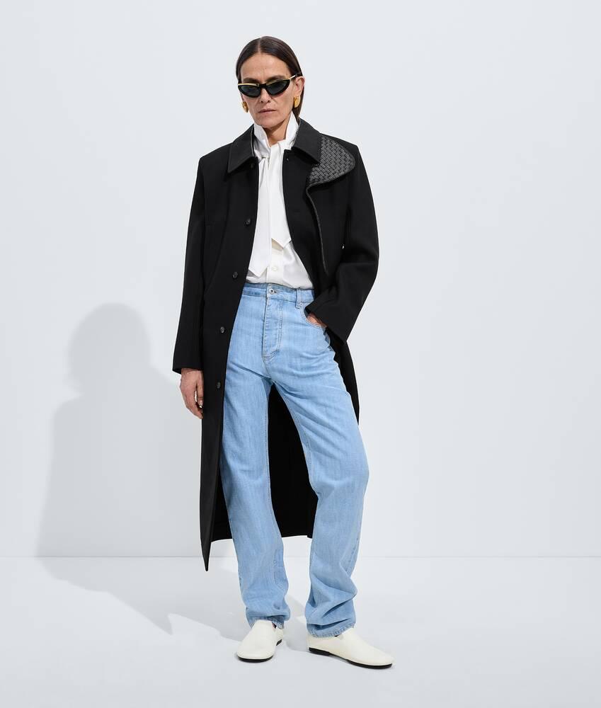 light chambray straight jeans
                            
                            
                                light chambray straight jeans by BOTTEGA VENETA
