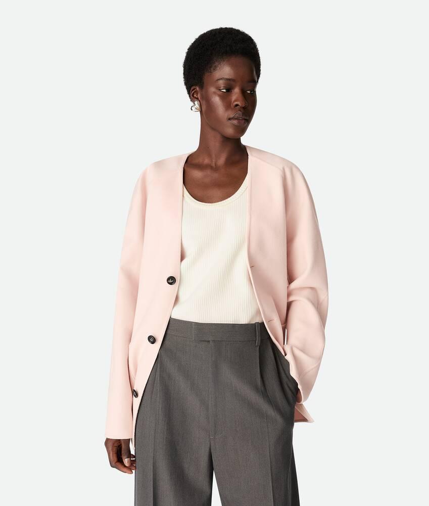light wool and cashmere coat by BOTTEGA VENETA