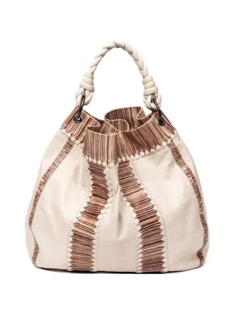 panelled bucket bag by BOTTEGA VENETA 