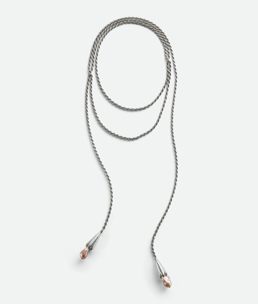 pearl scarf necklace by BOTTEGA VENETA