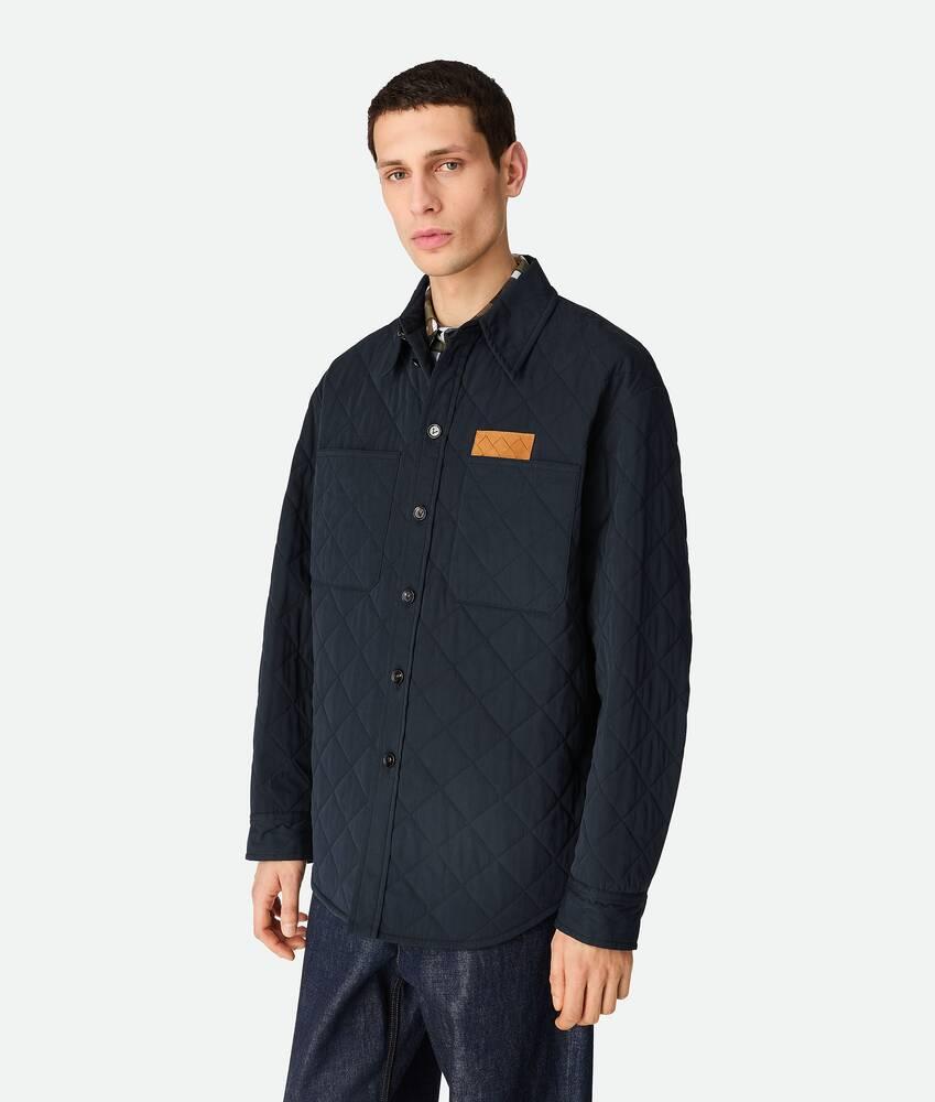 quilted cotton overshirt by BOTTEGA VENETA