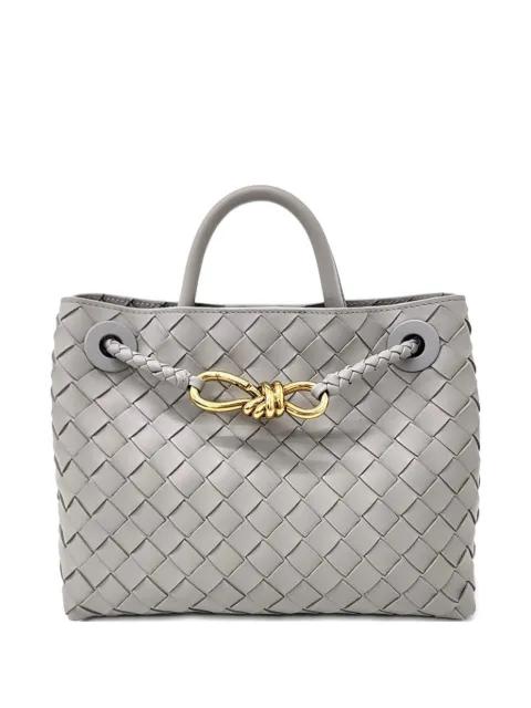 small Andiamo woven top-handle tote bag by BOTTEGA VENETA 