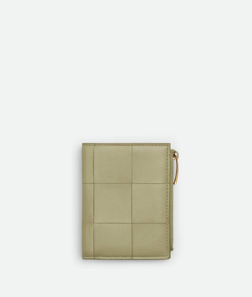 small cassette bi-fold zip wallet by BOTTEGA VENETA