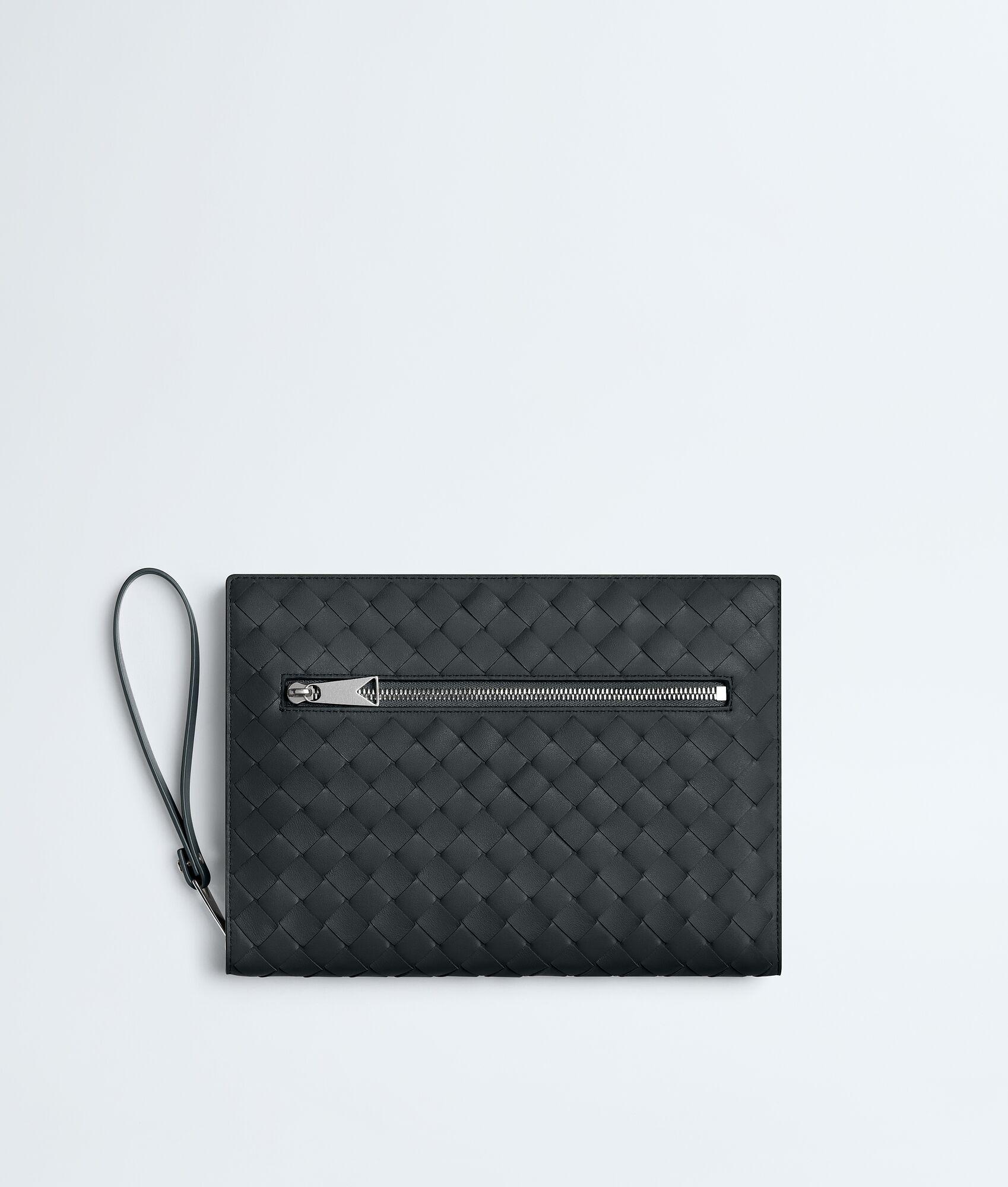 small intrecciato document case with wristlet
                            
                            
                                small intrecciato document case with wristlet by BOTTEGA VENETA