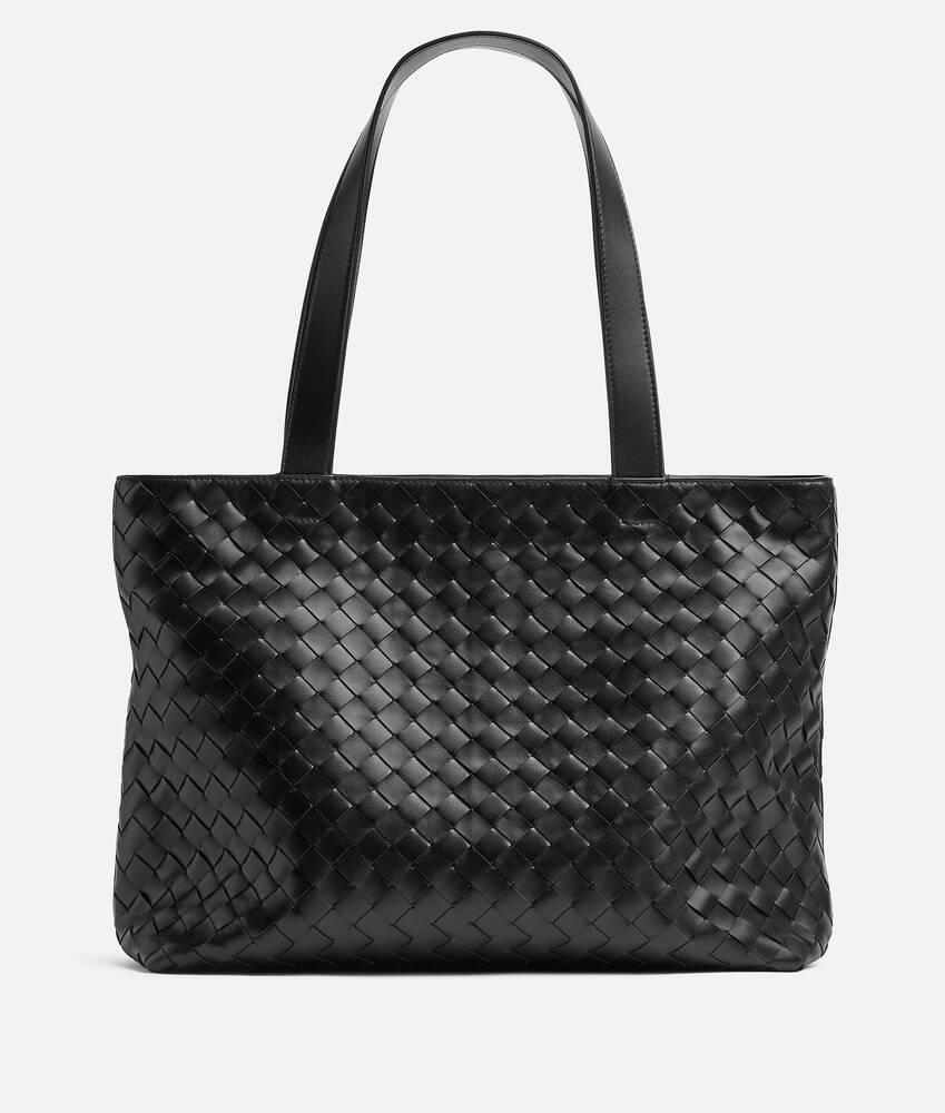 small intrecciato zipped tote by BOTTEGA VENETA