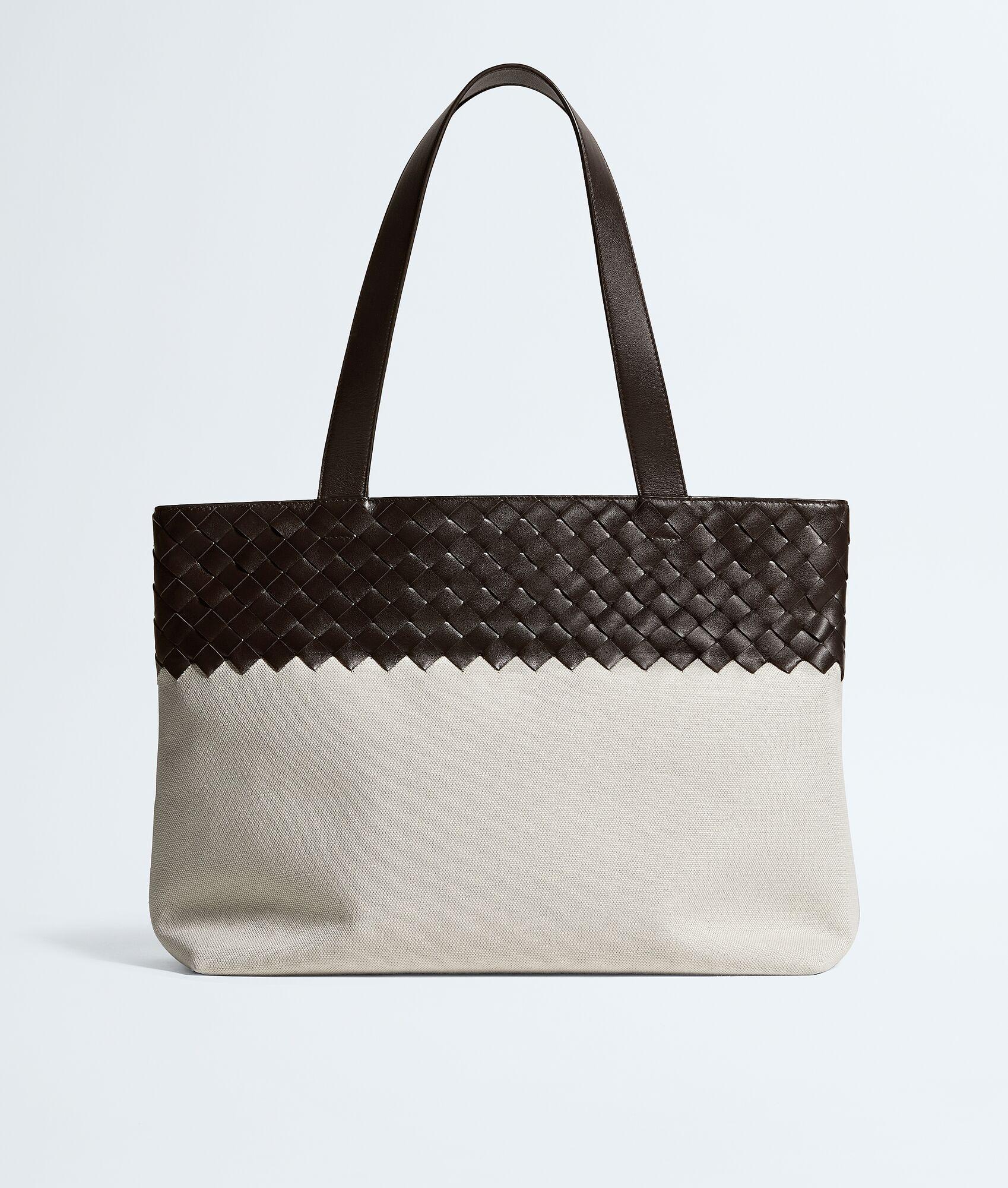 small intrecciato zipped tote
                            
                            
                                small intrecciato zipped tote by BOTTEGA VENETA