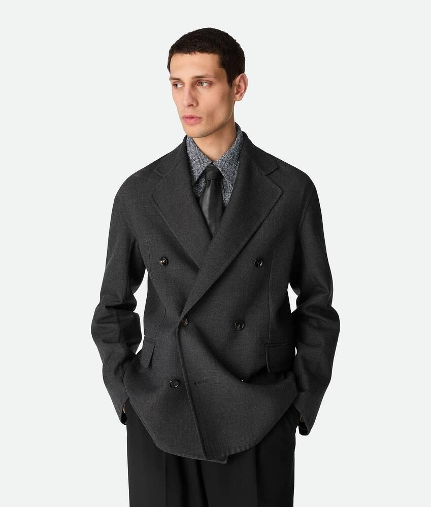 splitable wool jacket by BOTTEGA VENETA