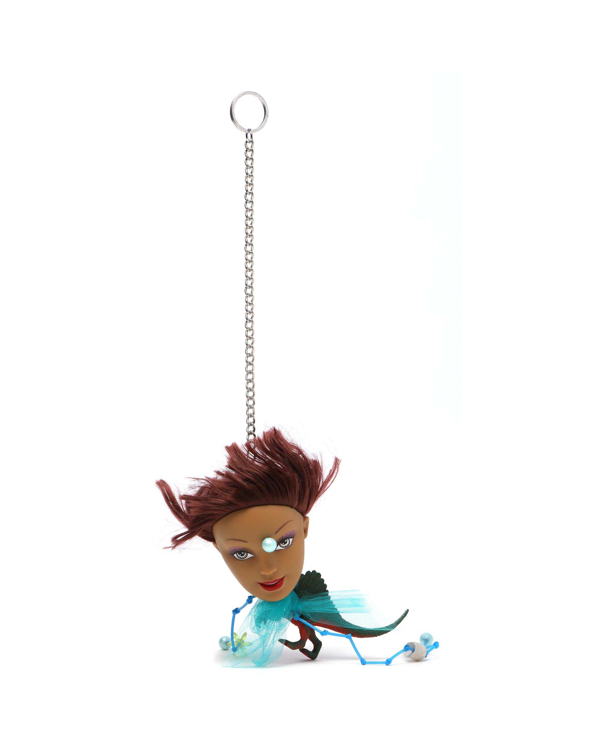 Human dinosaur keychain by BOTTER