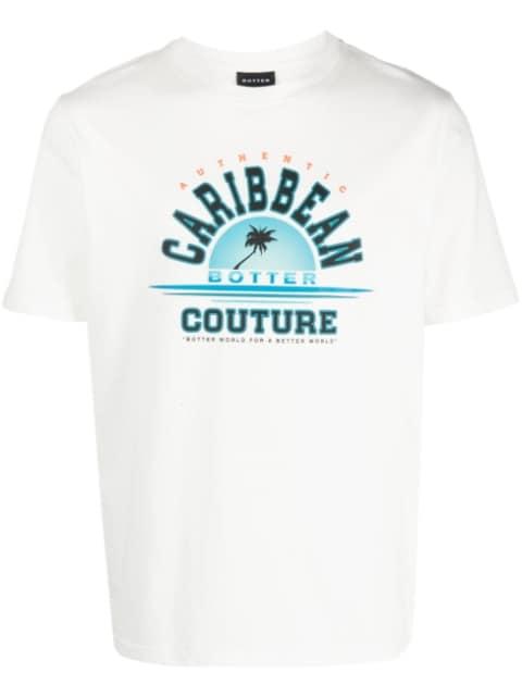 graphic-print short-sleeve T-shirt by BOTTER