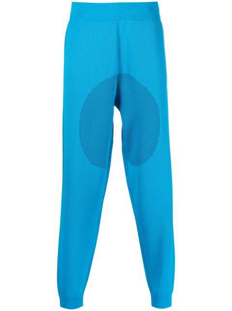 mesh-panel detail track pants by BOTTER