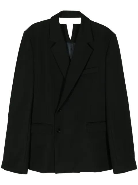notched-lapel double-breasted blazer by BOTTER