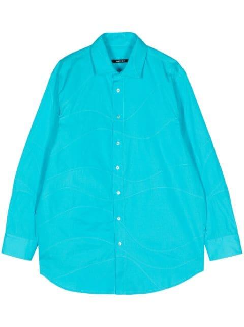 pinstriped cotton shirt by BOTTER